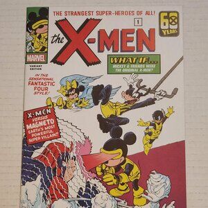 Amazing Spider-Man #43B (2022) Marvel Comics, Disney 100 Anniversary - What If?